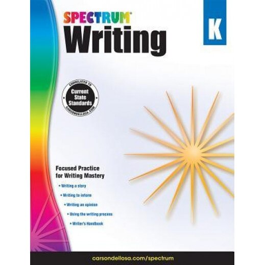 Spectrum Writing, Grade K, Spectrum (Compiled by)