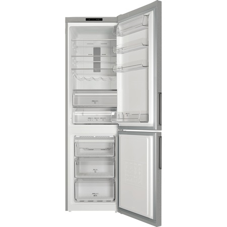 Combina frigorifica Hotpoint XH9 T3U X, 368 l, Clasa A+++, Full No Frost, H 201 cm, Inox