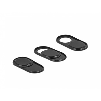 Set 3 bucati protectii camera pentru laptop/smartphone/tableta, Delock 20652 Set 3 bucati protectii camera pentru laptop/smartphone/tableta, Delock 20652