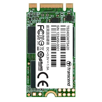 SSD Transcend MTS420 240GB SATA-III M.2 2242 SSD Transcend MTS420 240GB SATA-III M.2 2242