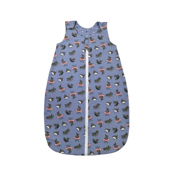 Sac de dormit Iepurasi visatori jersey albastru 70 cm Sac de dormit Iepurasi visatori jersey albastru 70 cm
