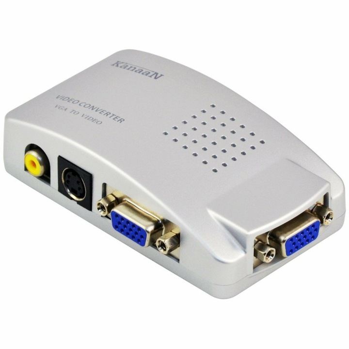 HDTV Kонвертор LEICKE Kanaan, VGA към телевизор, за настолни и преносими компютри