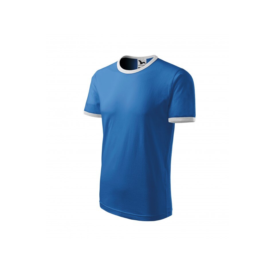 Tricou copii, albastru azuriu, 148-5, Albastru azur