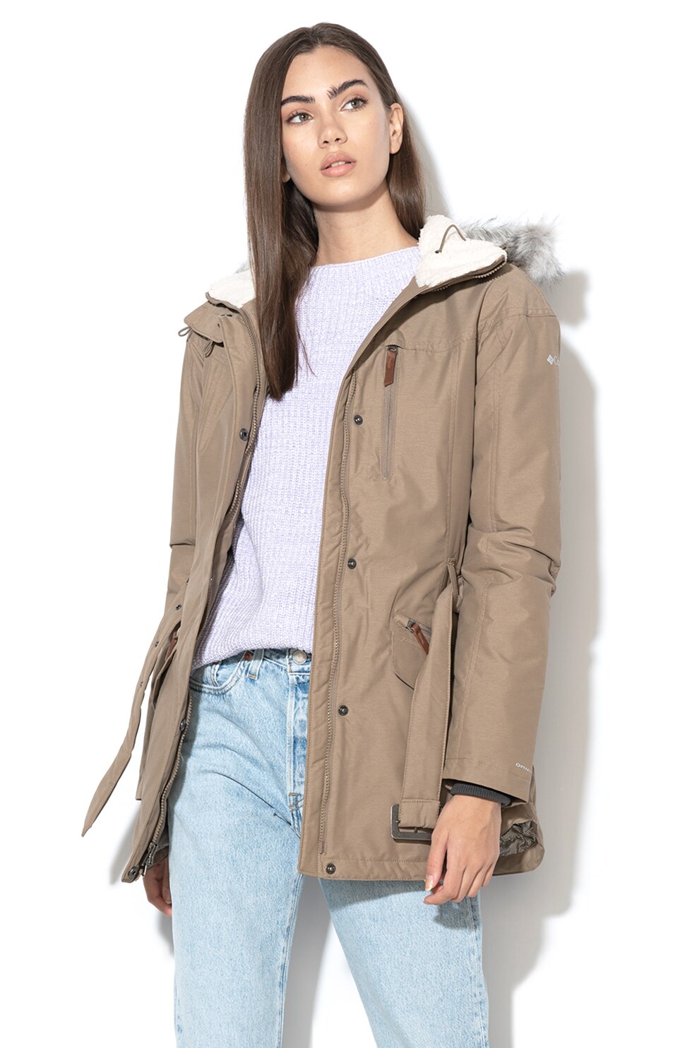 Columbia, Jacheta cu gluga si OMNI-TECH™ Carson Pass™ II, Maro