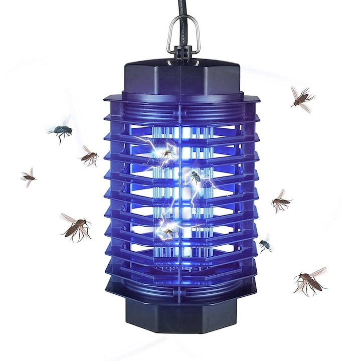 Инсектицидна лампа Gardigo, убива летящи насекоми (мухи, комари и др.) 220 V