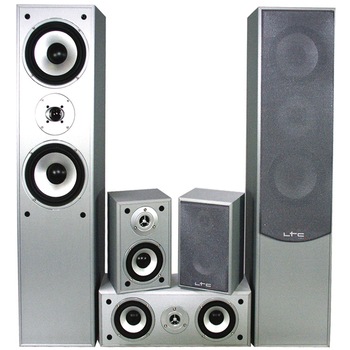 Boxe profesionale pasive 5.0 LTC Audio 180W, 3 cai Bass Reflex, Argintiu Boxe profesionale pasive 5.0 LTC Audio 180W, 3 cai Bass Reflex, Argintiu