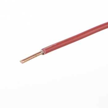 Cablu electric FY (H07V-U) 6 mmp rosu 10 m Cablu electric FY (H07V-U) 6 mmp rosu 10 m