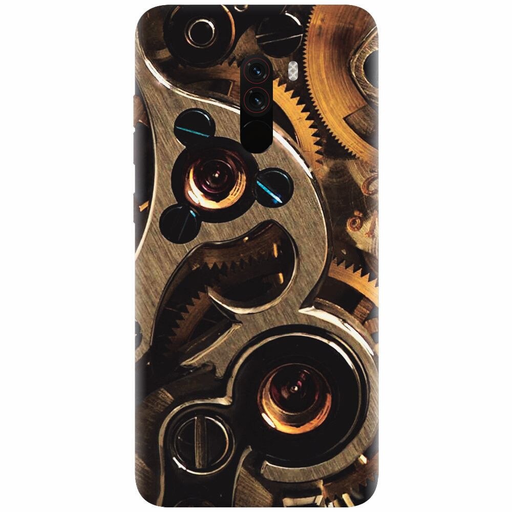 Husa silicon pentru Xiaomi Pocophone F1, Clock Mechanism