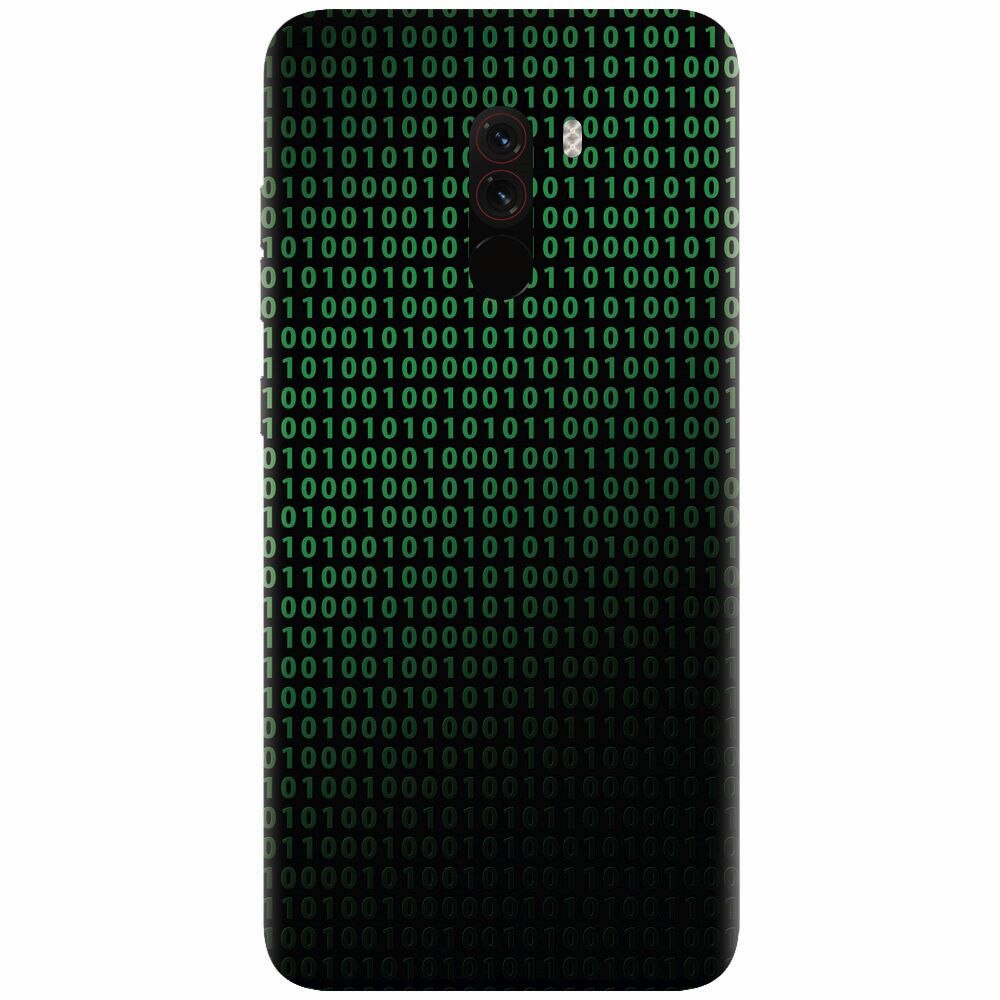 Husa silicon pentru Xiaomi Pocophone F1, Binary Code