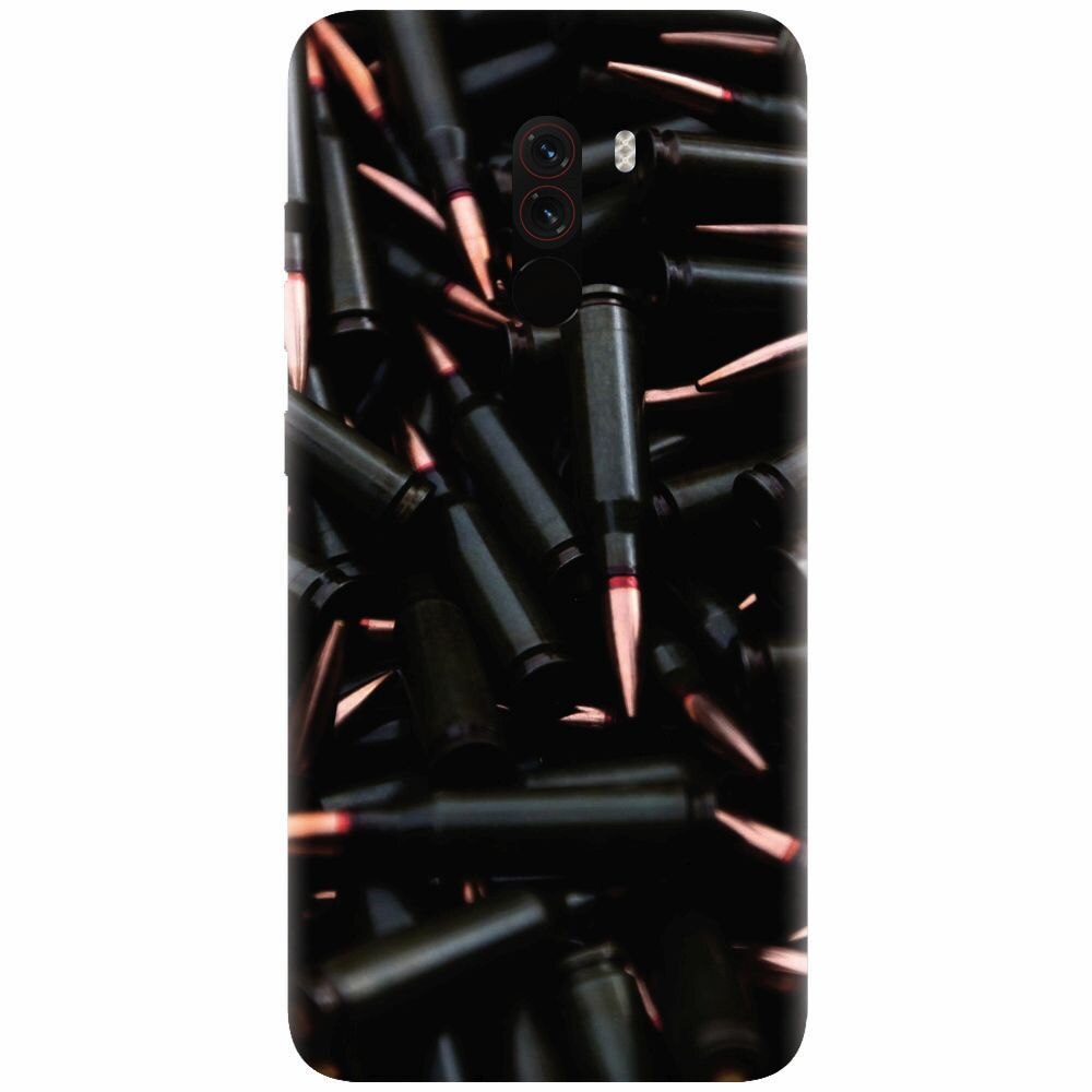 Husa silicon pentru Xiaomi Pocophone F1, Ammunition Bullets