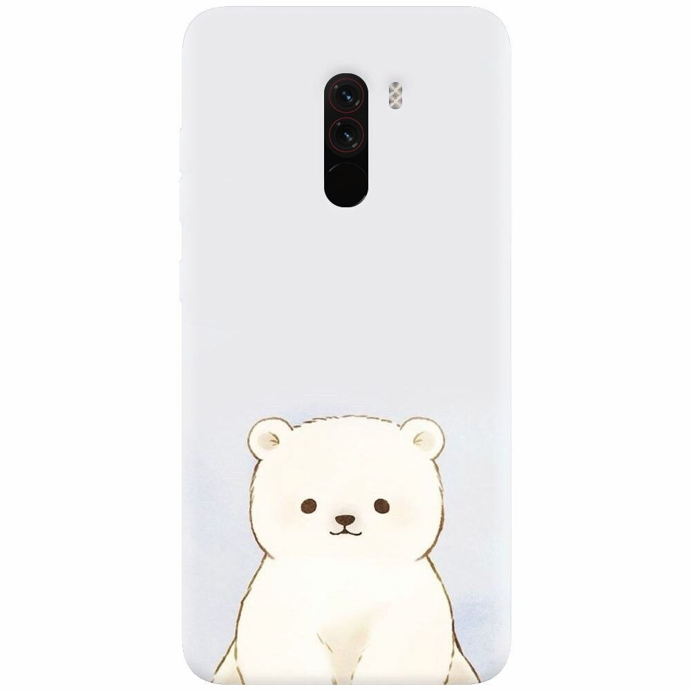 Husa silicon pentru Xiaomi Pocophone F1, Bear