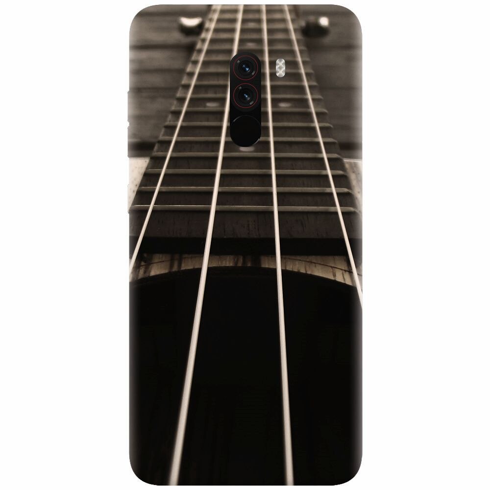 Husa silicon pentru Xiaomi Pocophone F1, Bass Guitar