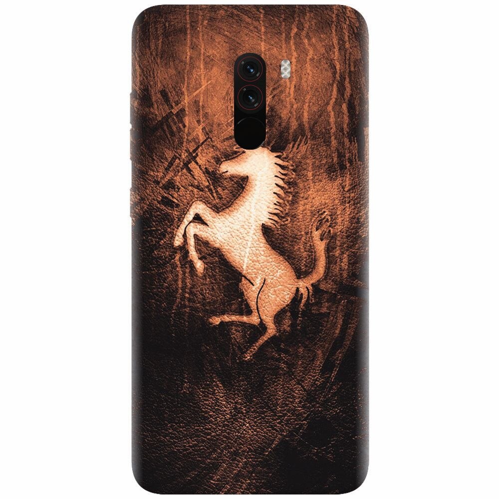 Husa silicon pentru Xiaomi Pocophone F1, Amazing Horse