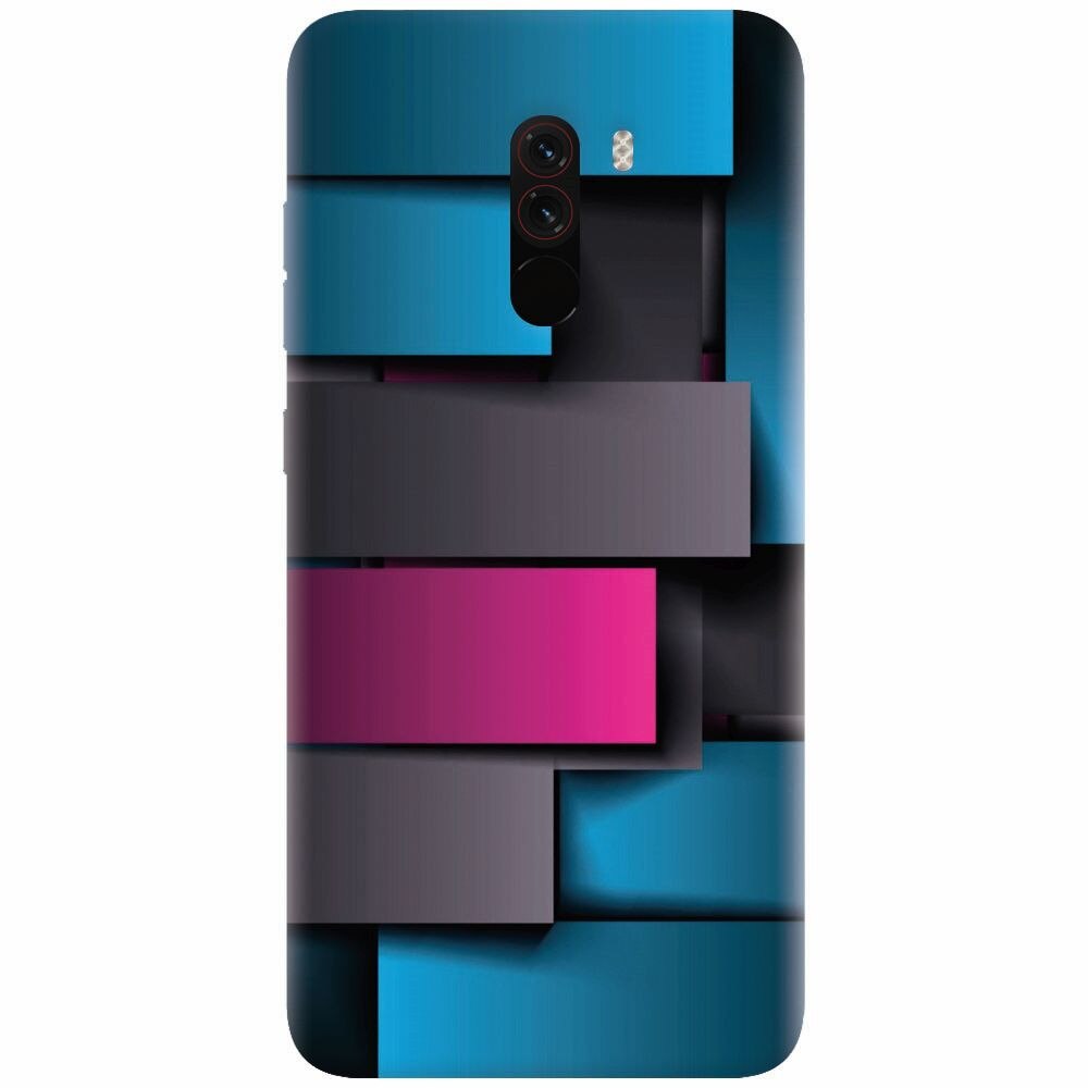 Husa silicon pentru Xiaomi Pocophone F1, Cool Abstract