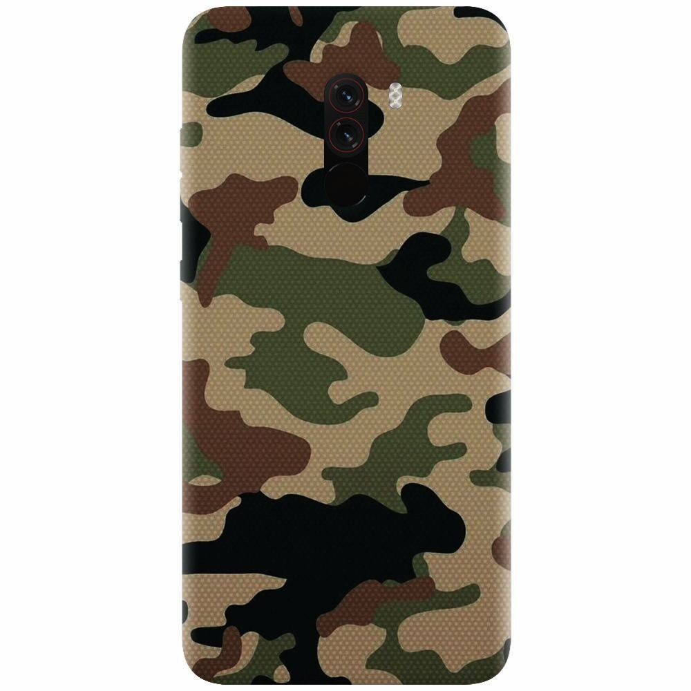 Husa silicon pentru Xiaomi Pocophone F1, Camuflaj