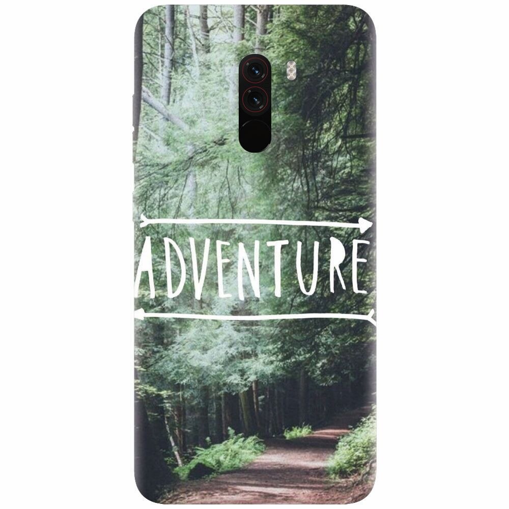 Husa silicon pentru Xiaomi Pocophone F1, Adventure Forest Path