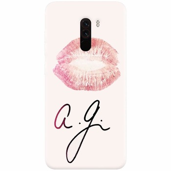 Husa silicon pentru Xiaomi Pocophone F1, AG Husa silicon pentru Xiaomi Pocophone F1, AG