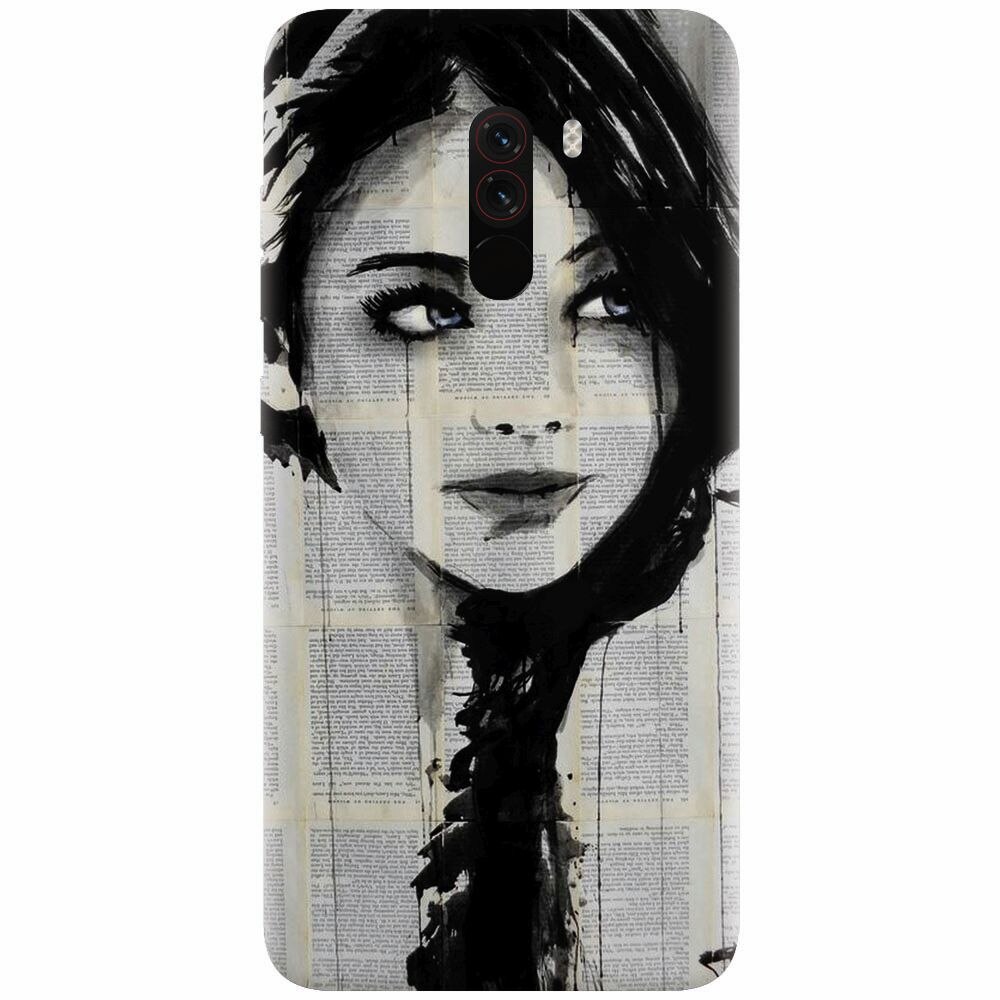 Husa silicon pentru Xiaomi Pocophone F1, Blue Eyes