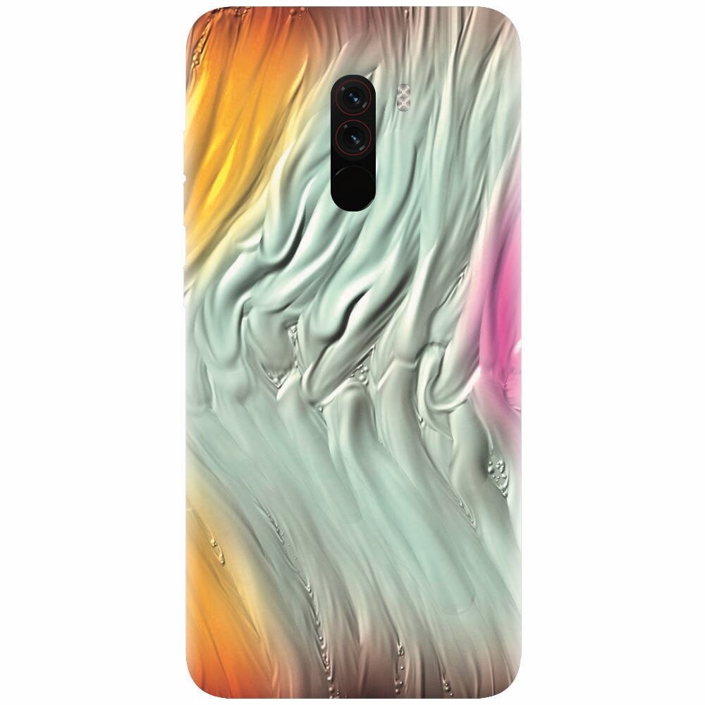 Husa silicon pentru Xiaomi Pocophone F1, Attractive Abstract Design
