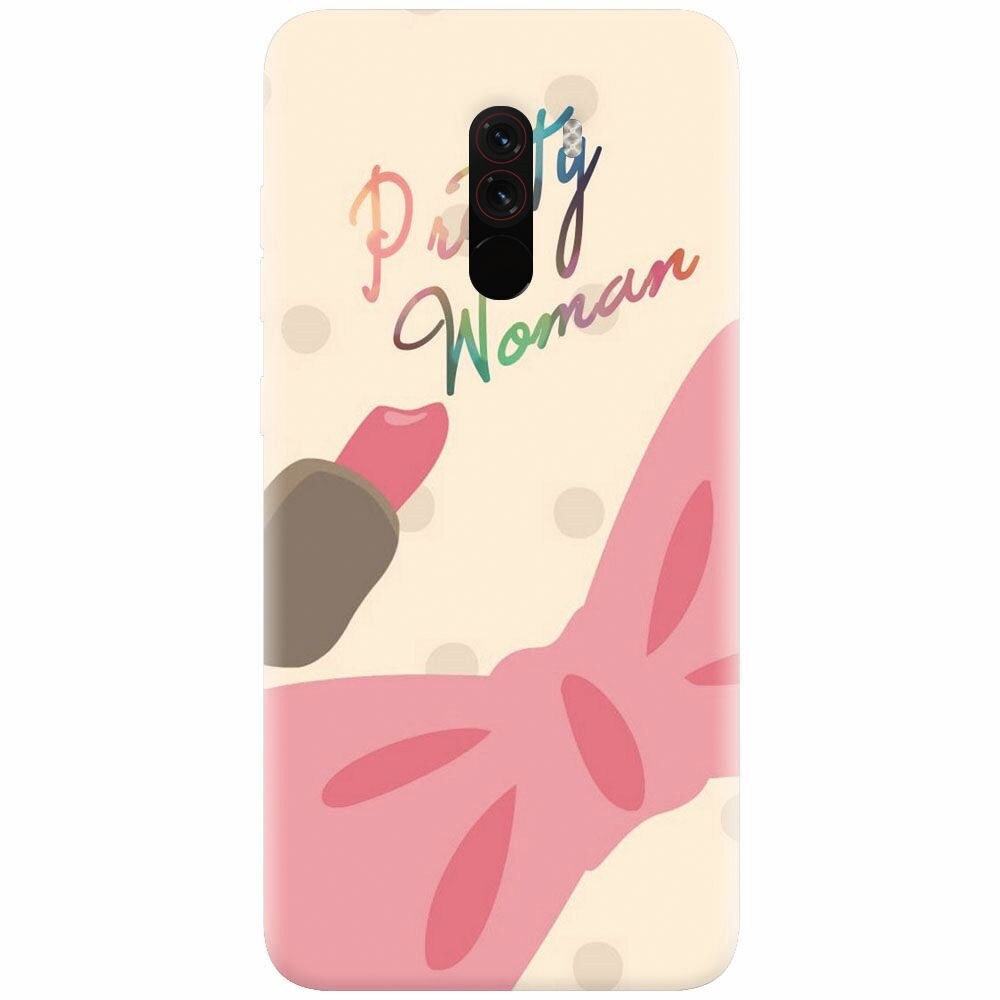 Husa silicon pentru Xiaomi Pocophone F1, Cute Girly