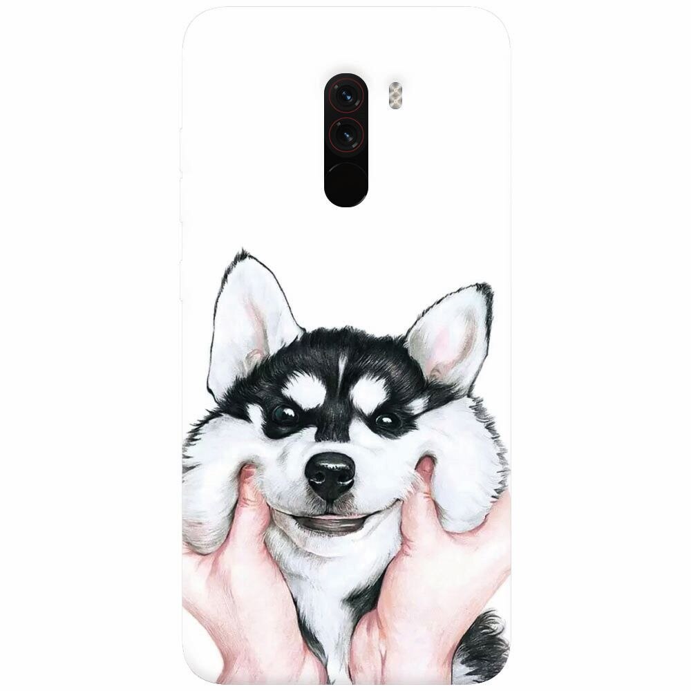 Husa silicon pentru Xiaomi Pocophone F1, Cute Dog 1