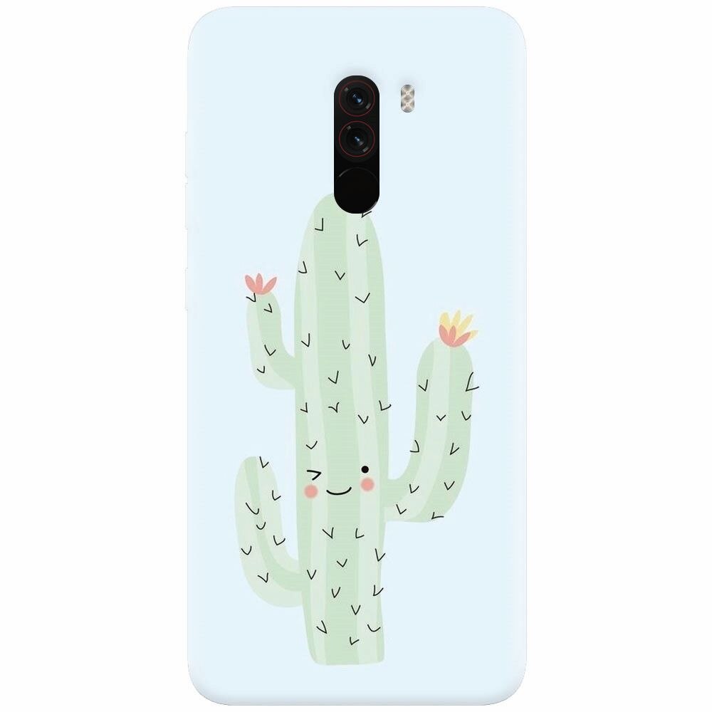 Husa silicon pentru Xiaomi Pocophone F1, Cactus