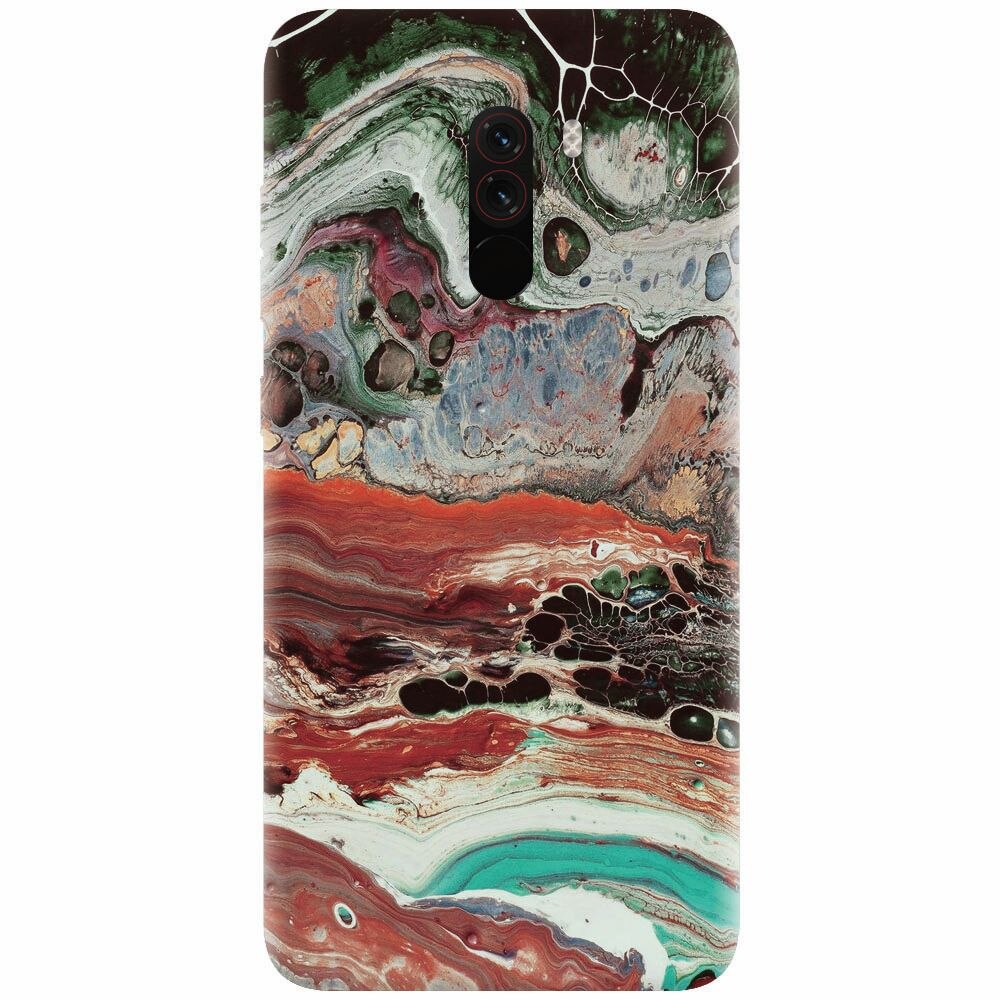 Husa silicon pentru Xiaomi Pocophone F1, Abstract 104