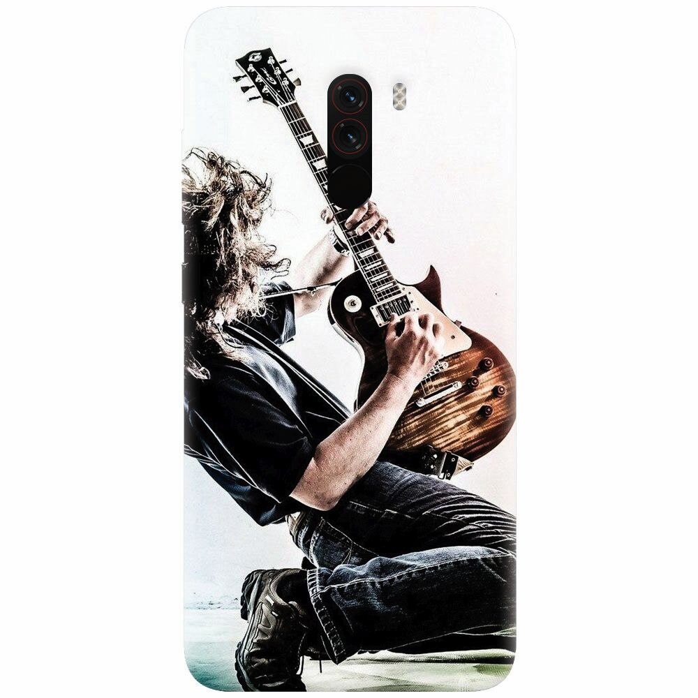 Husa silicon pentru Xiaomi Pocophone F1, Rock Star