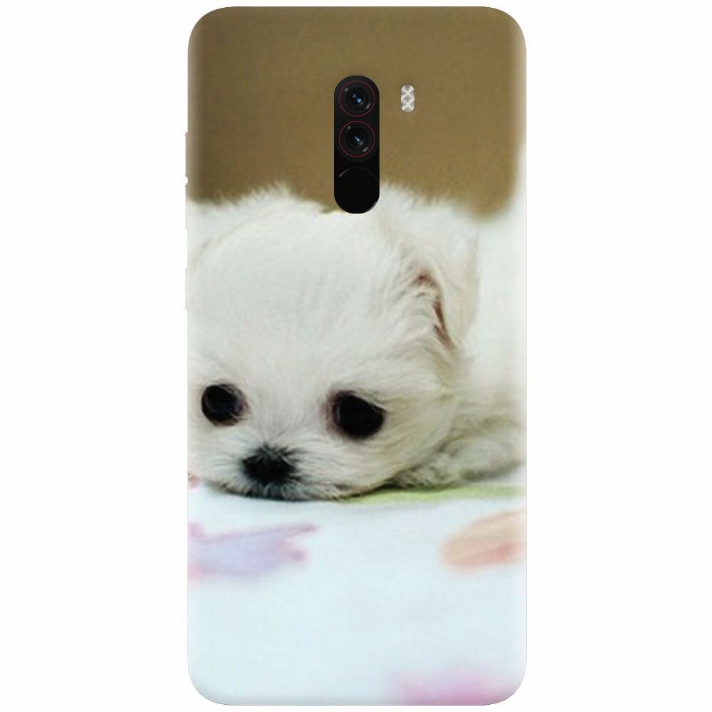 Husa silicon pentru Xiaomi Pocophone F1, Puppies 001