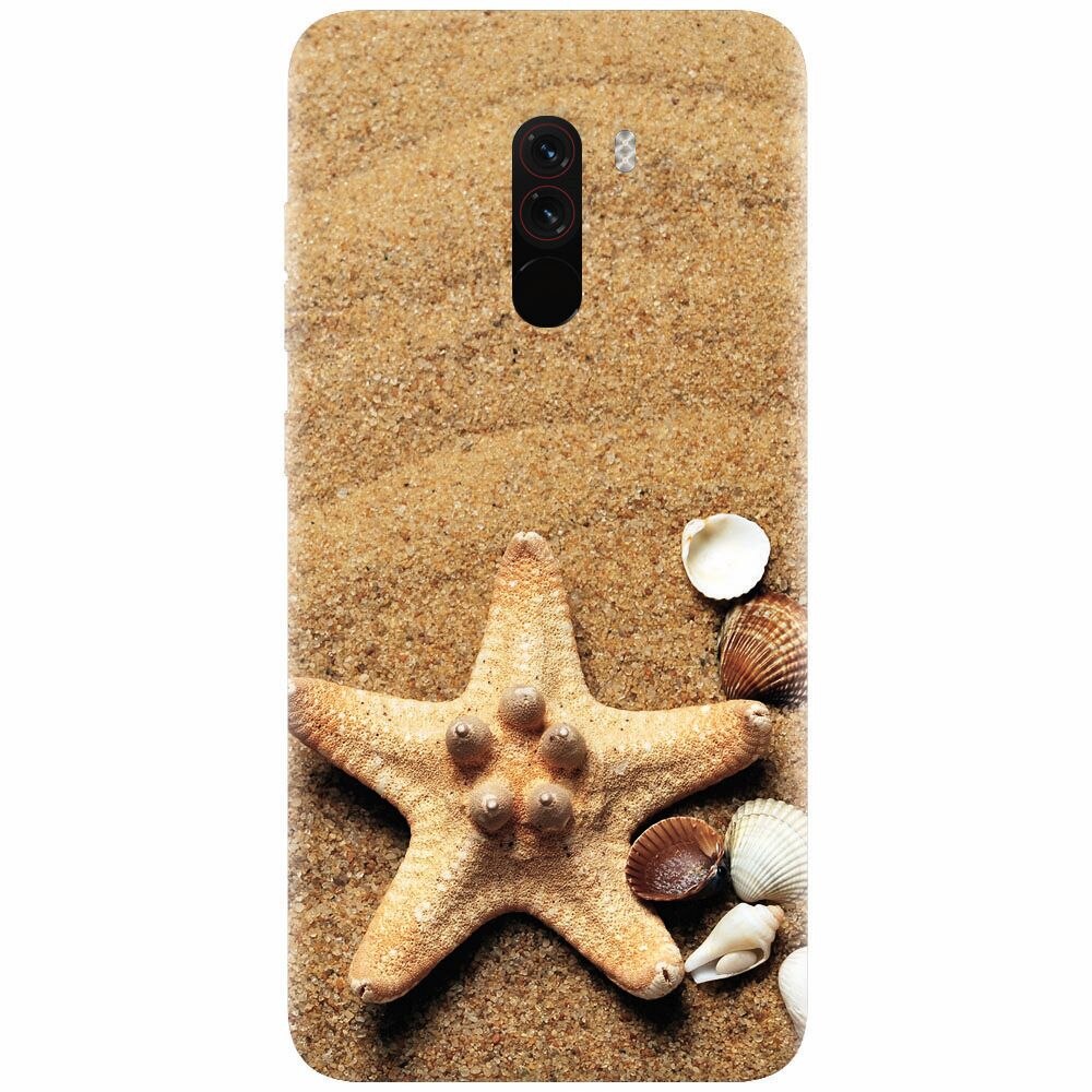 Husa silicon pentru Xiaomi Pocophone F1, Sea Shells