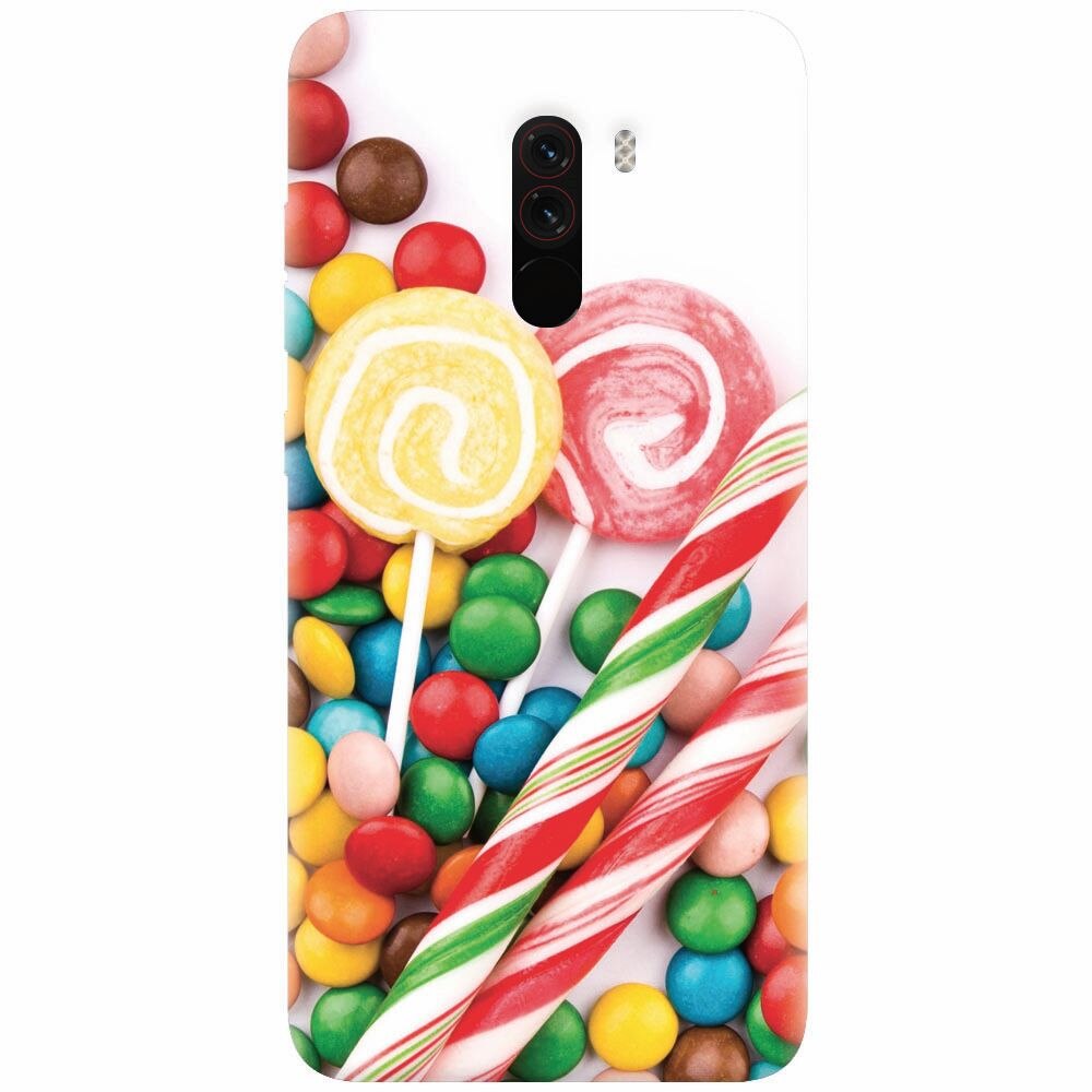 Husa silicon pentru Xiaomi Pocophone F1, Sweet Colorful Candy