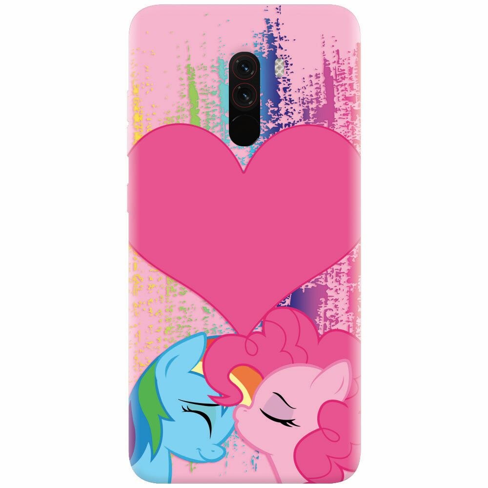Husa silicon pentru Xiaomi Pocophone F1, Pinkie Kiss