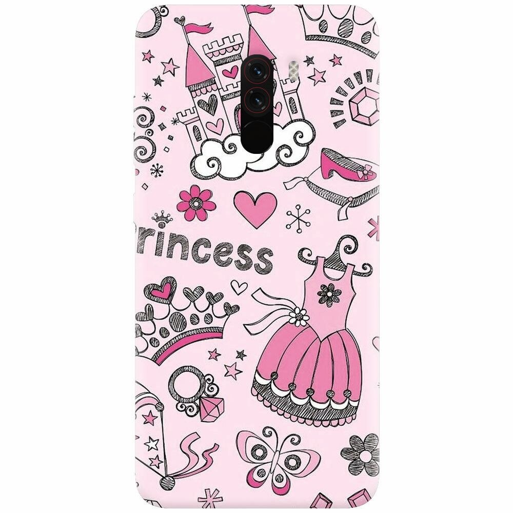Husa silicon pentru Xiaomi Pocophone F1, Princess