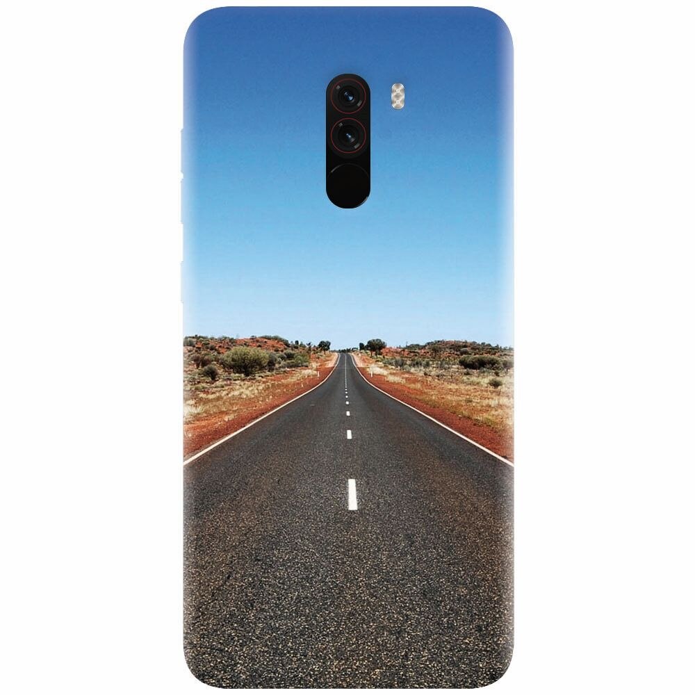 Husa silicon pentru Xiaomi Pocophone F1, Road To Future
