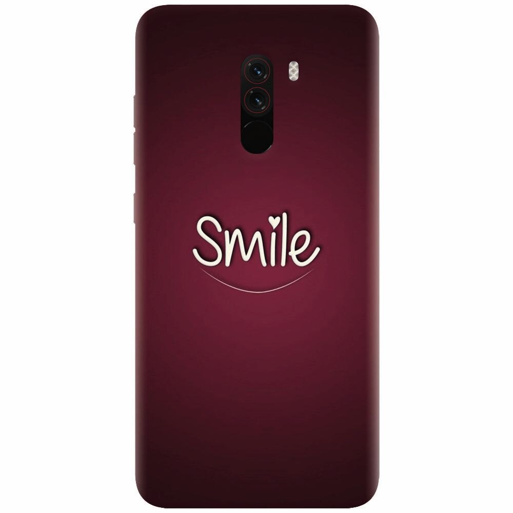 Husa silicon pentru Xiaomi Pocophone F1, Smile Love