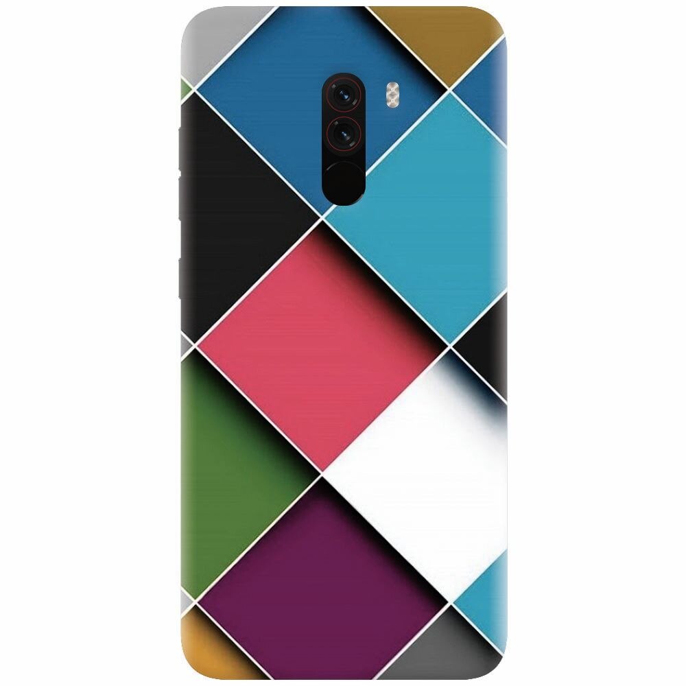 Husa silicon pentru Xiaomi Pocophone F1, Square