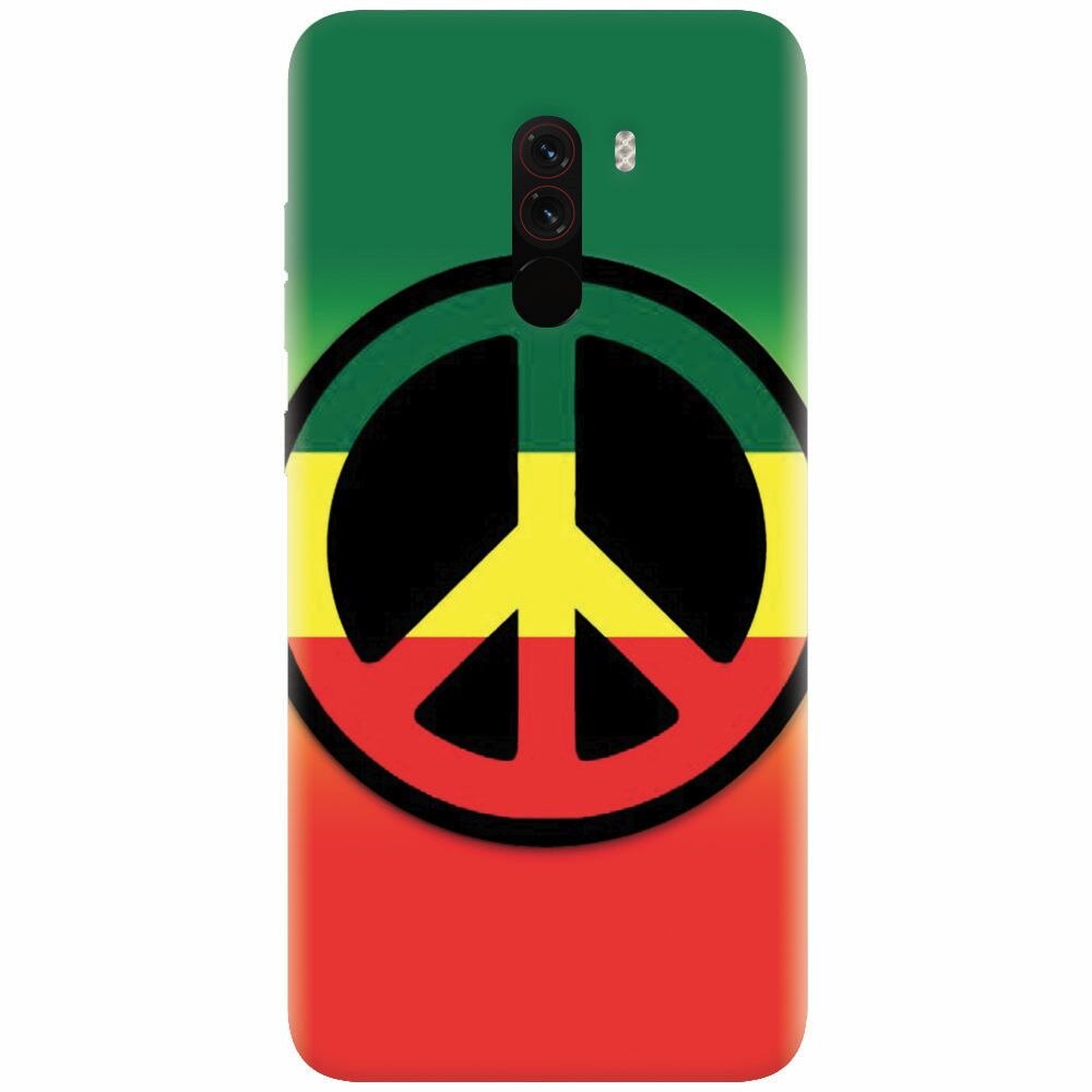 Husa silicon pentru Xiaomi Pocophone F1, Peace