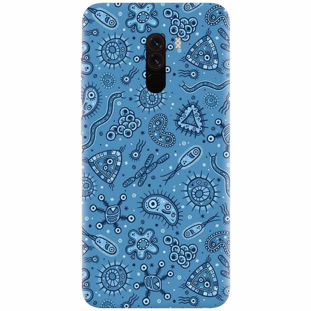 Husa silicon pentru Xiaomi Pocophone F1, Bacteria