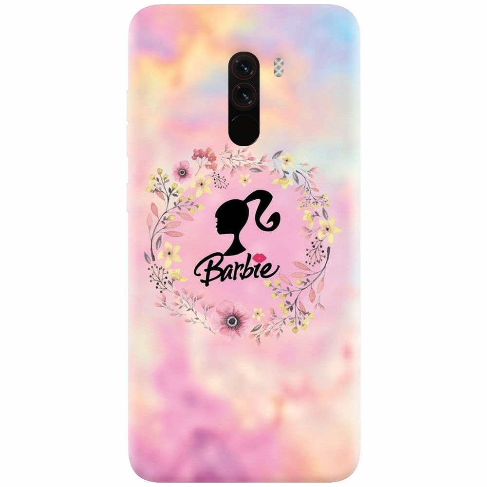 Husa silicon pentru Xiaomi Pocophone F1, Barbie icon
