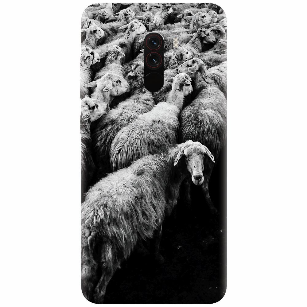 Husa silicon pentru Xiaomi Pocophone F1, Sheep