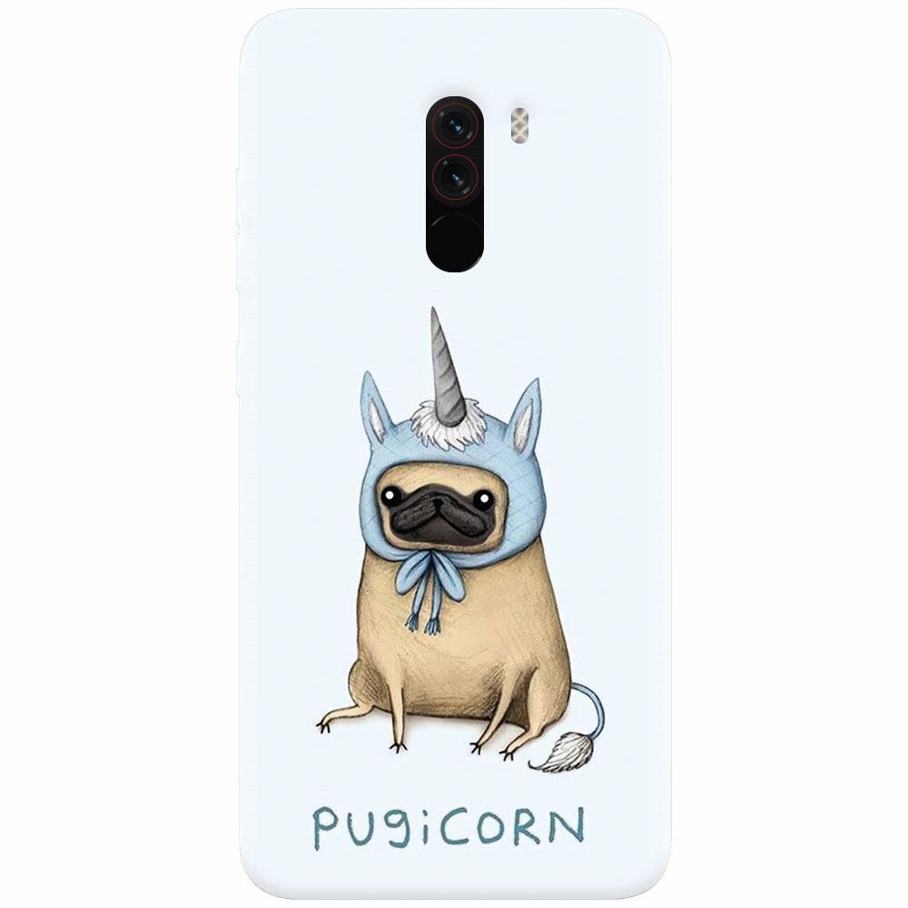 Husa silicon pentru Xiaomi Pocophone F1, Pugicorn