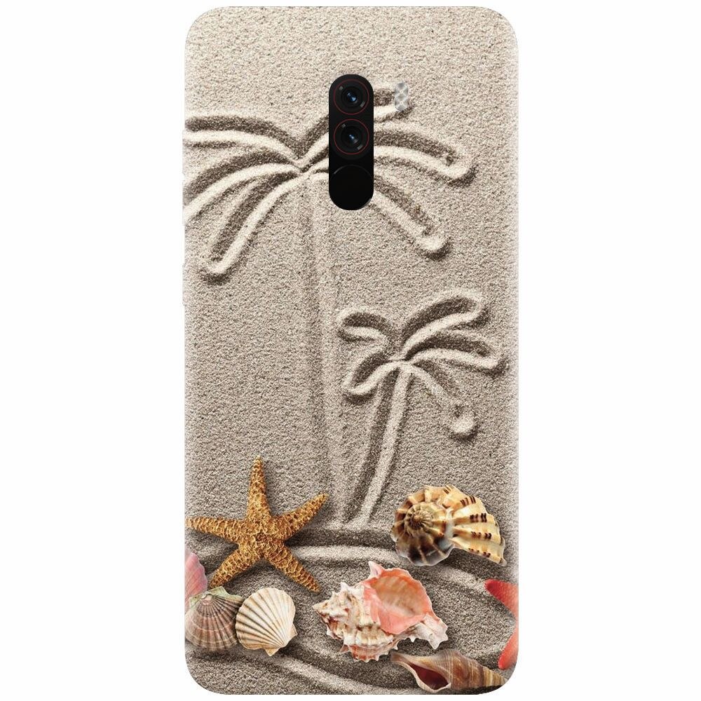 Husa silicon pentru Xiaomi Pocophone F1, Beach Sand