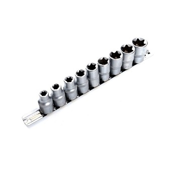Set tubulare E torx , E10-E24 , 1/2 Set tubulare E torx , E10-E24 , 1/2