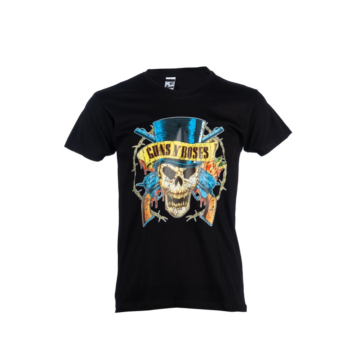 Gyerek Printex Polo, Rovid Ujju, Zenekar, Guns N' Roses, Koponya