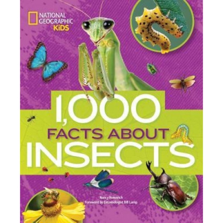 1,000 Facts about Insects, Nancy Honovich (Author)