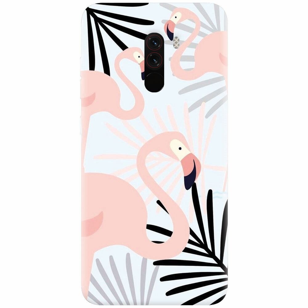 Husa silicon pentru Xiaomi Pocophone F1, Flamingo