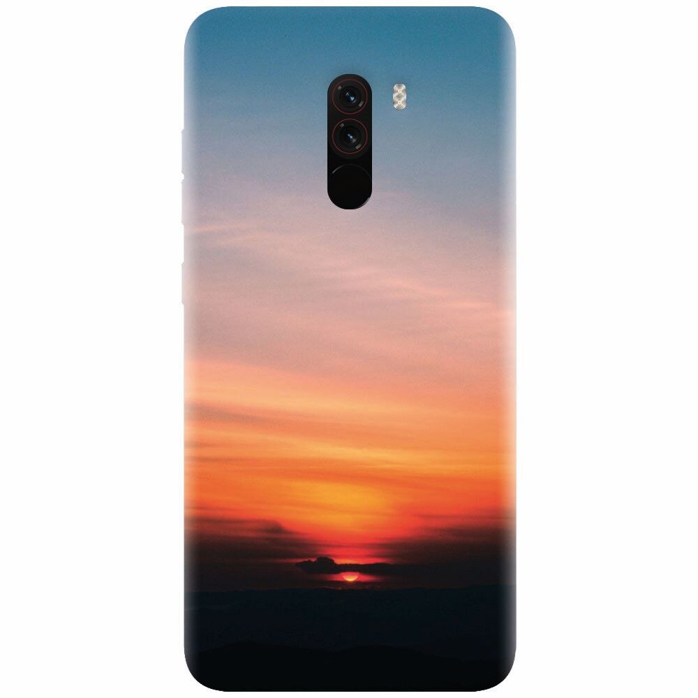 Husa silicon pentru Xiaomi Pocophone F1, Calm Clouds