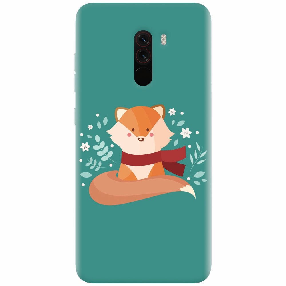 Husa silicon pentru Xiaomi Pocophone F1, Winter Fox