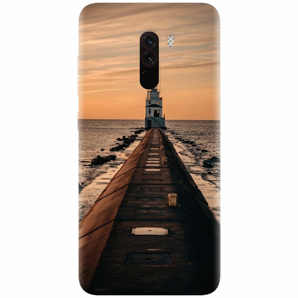 Husa silicon pentru Xiaomi Pocophone F1, Dawn Dusk