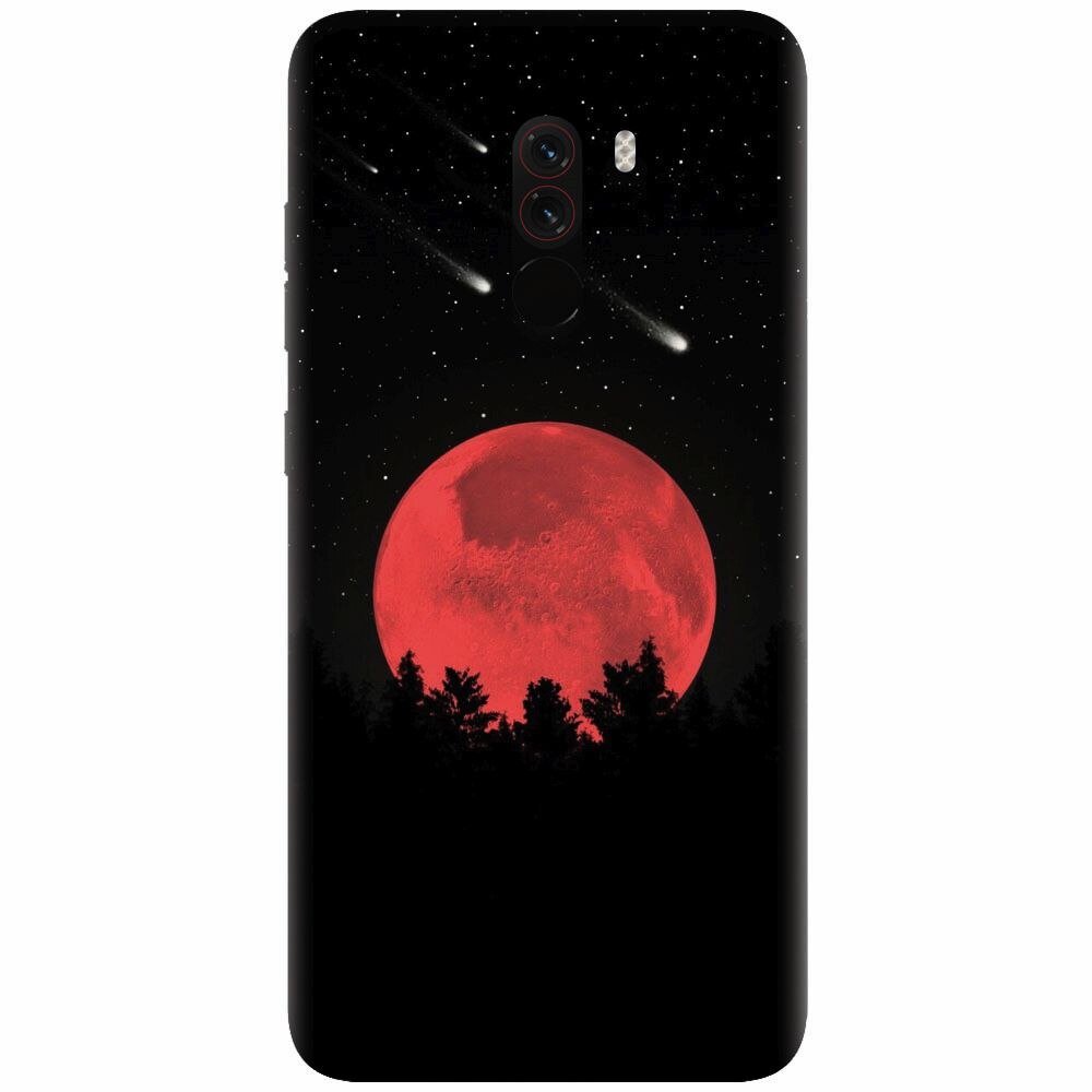 Husa silicon pentru Xiaomi Pocophone F1, Blood Moon